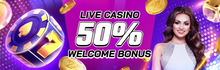 Casino 50% First Deposit Bonus